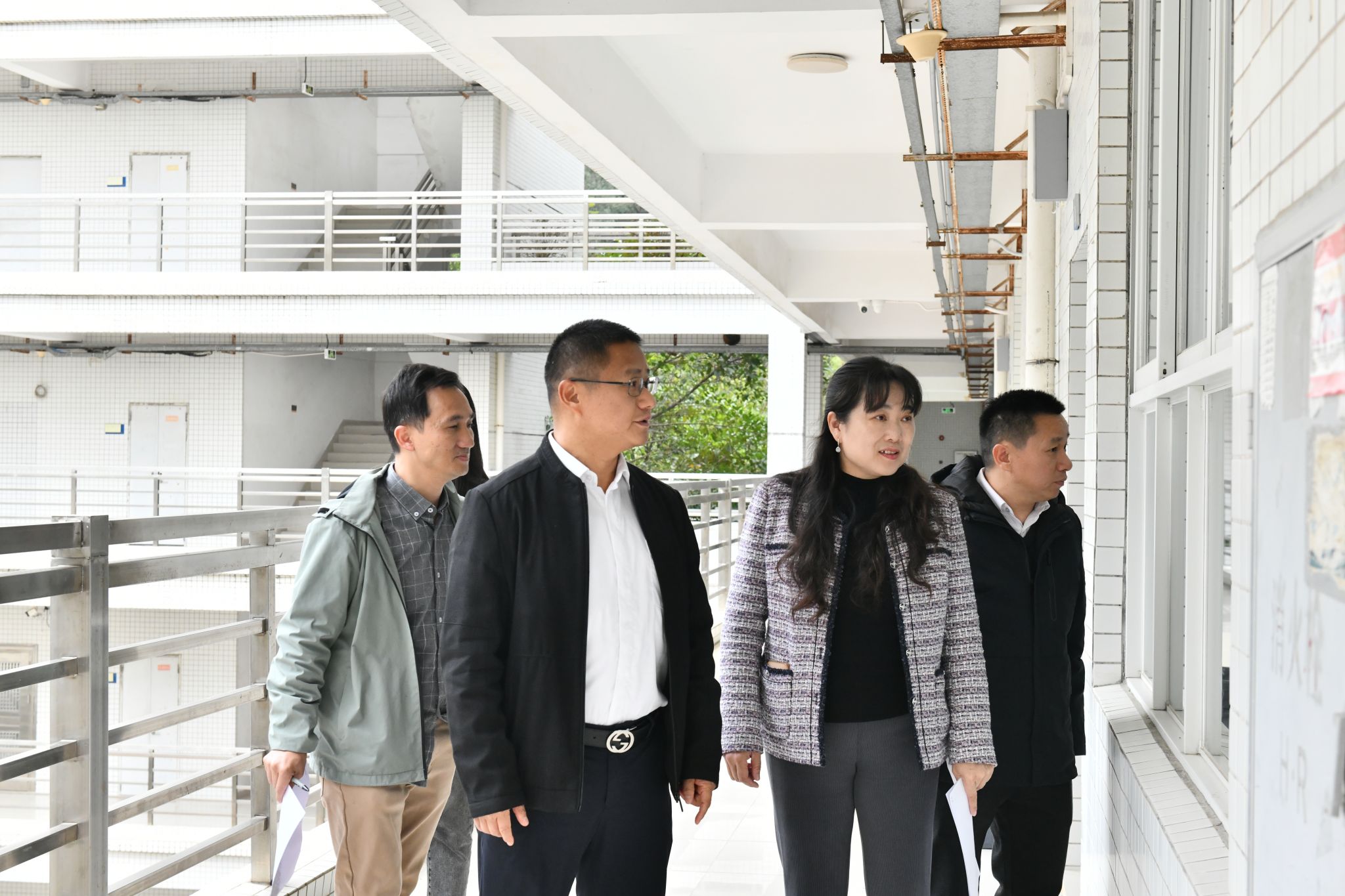 春回学府，序启新章：校领导巡教护航新学期